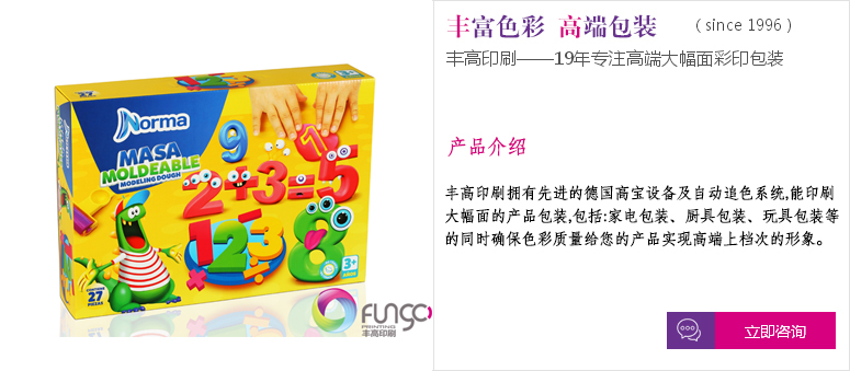 豐高印刷產(chǎn)品&mdash;&mdash;玩具包裝盒