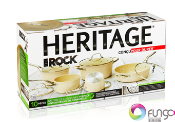 帶雙安全扣廚具包裝盒